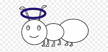 Martin The Philosopher Ant The People Village - Clipart Ants Black And White