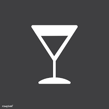 Martini cocktail glass icon illustration | Free stock vector - 445073