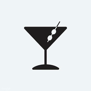 Martini cocktails glass icon illustration | Free stock vector - 445016