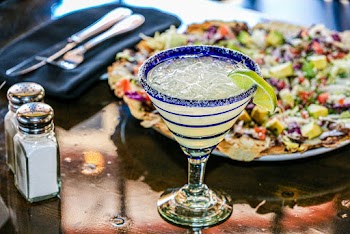 Martini Glass on Table