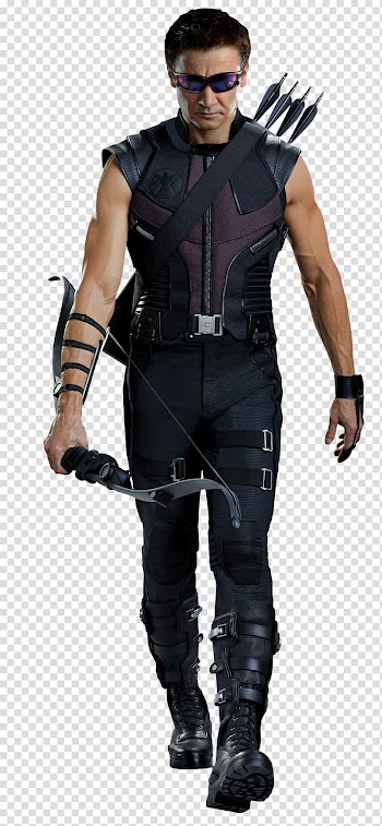 Marvel Hawkeye, Jeremy Renner Clint Barton Black Widow Captain America Avengers: Age of Ultron, Hawkeye transparent background PNG clipart