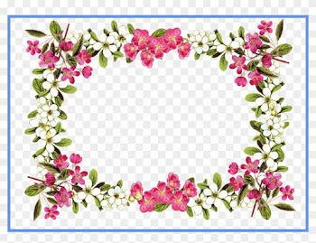 Marvelous Printable Clip Art Borders Digital Flower - Flower Frame Png