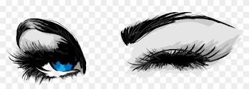 Mascara Cosmetics Eyelash Business Card Eye Liner - Drawing Of Eyes Winking