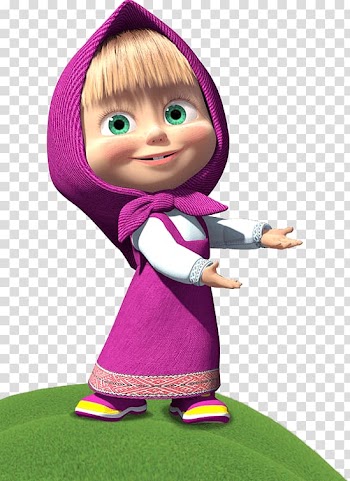 Masha and the Bear Party Animation, bear transparent background PNG clipart