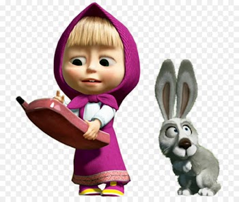 Masha and the Bear Party Animation - masha y el oso 