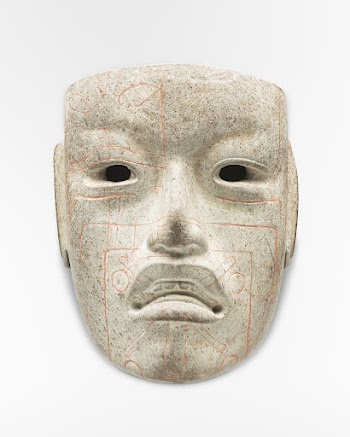 Mask (900-300 BCE) sculpture by Olmec. | Free Photo - rawpixel