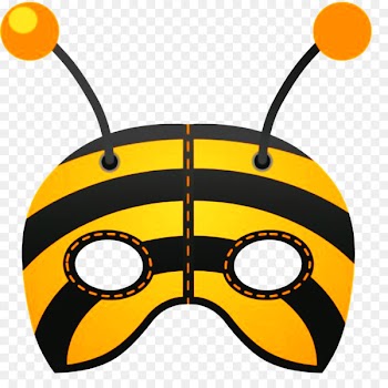 Mask Bee Costume Mardi Gras Halloween - bee 