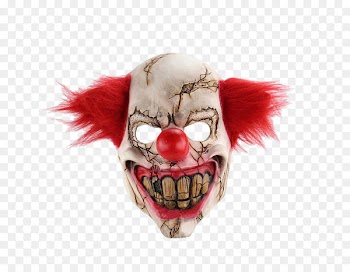 Mask Evil clown Halloween costume - mask 