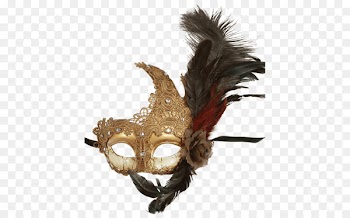 Mask Feather Masquerade ball Costume - feather masks 