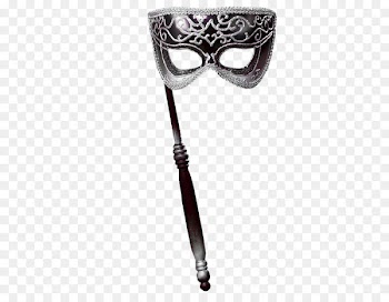 Mask Masquerade ball Costume Carnival Silver - Nature Scenery 