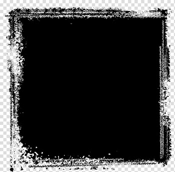 Mask Monochrome Carnival, grunge frame transparent background PNG clipart
