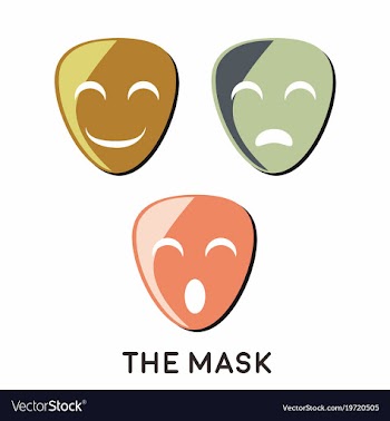 Mask vector image