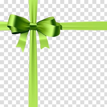 Masnis Szilveszteri Csomag, green ribbon illustration transparent background PNG clipart
