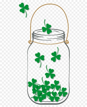 Mason jar Calendar Flowerpot March - jars 