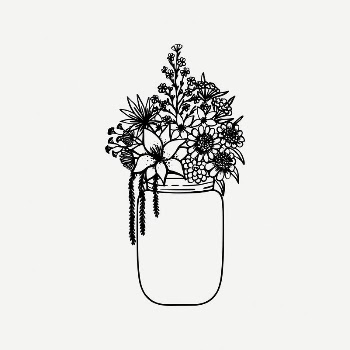 Mason jar clipart, vintage illustration | Free PSD Illustration - rawpixel