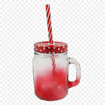 Mason jar Mug M Lid Cup -  