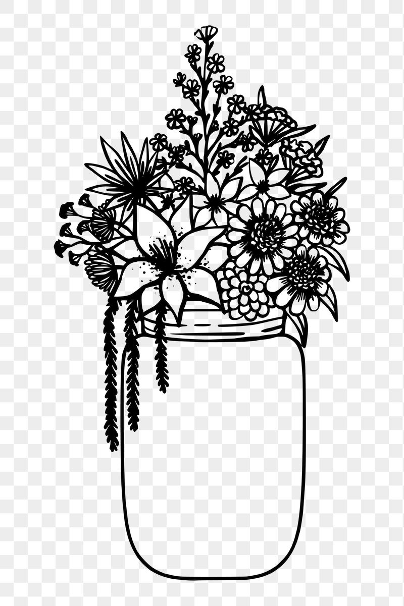 Mason jar png sticker illustration, | Free PNG - rawpixel