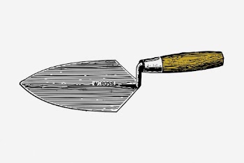Masonry trowel clipart, tool vintage | Free Photo - rawpixel