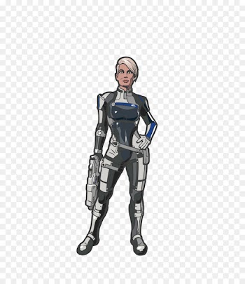 Mass Effect: Andromeda Zinc Alloy Color Electroplating - backer background 