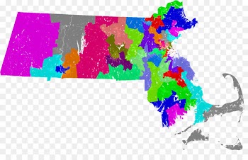 Massachusetts New York South Dakota Choropleth map - map 