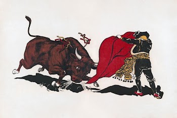 Matador and bull (1903) aesthetic | Free Photo - rawpixel