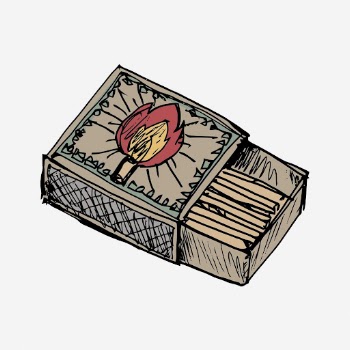 Match box clipart, vintage object | Free Photo - rawpixel