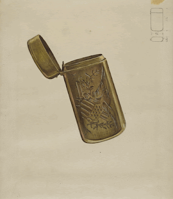 Match Safe (ca. 1936) by Thomas | Free Photo - rawpixel