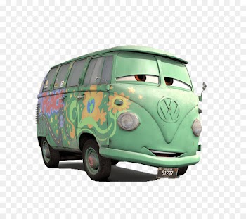 Mater Lightning McQueen Cars Fillmore - bus greyhound 