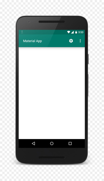Material Design Android - title bar 