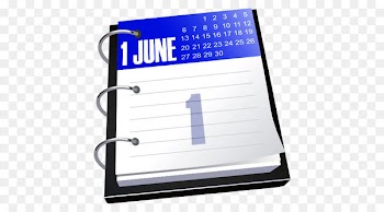 Material Drawing Calendar Animation - Cartoon calendar 