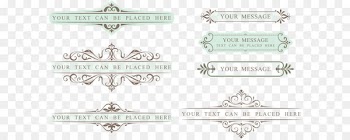 Material Logo Brand Body piercing jewellery Font - Hand painted colorful scroll 