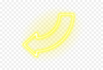 Material Pattern - Yellow neon arrow 