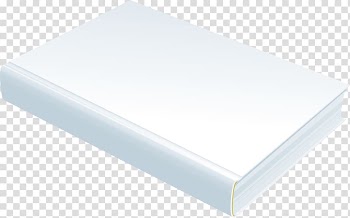 Material Rectangle, White book transparent background PNG clipart