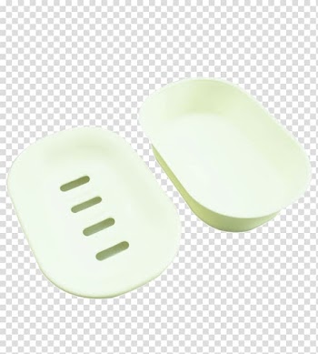 Material Tableware, White plastic soap box double transparent background PNG clipart