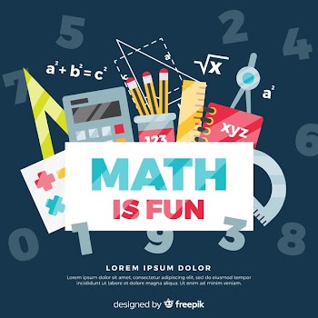 Math background Free Vector