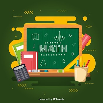 Math background Free Vector