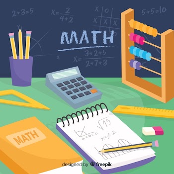 Math background Free Vector