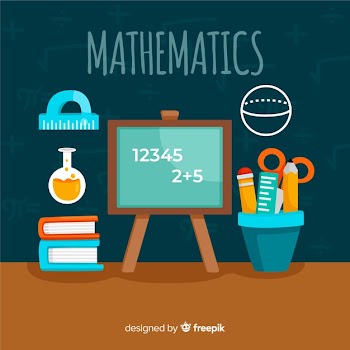 Math background Free Vector