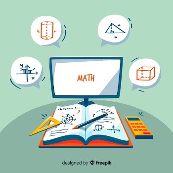 Math background Free Vector
