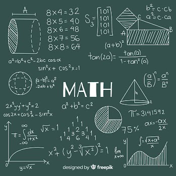 Math chalkboard background