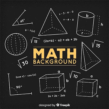 Math chalkboard background