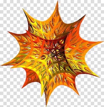 Mathematica Logo Icon, orange abstract illustration transparent background PNG clipart