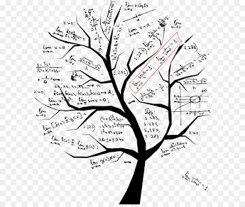 Mathematics Euclidean vector Stock photography Clip art - Vector Math tree 