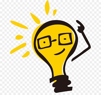 Mathematics Geometry Education Problem Shape - Creative cute cartoon light bulb 