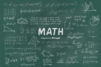 Maths chalkboard