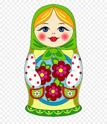 Matryoshka doll Portable Network Graphics Clip art Illustration - bordeaux ribbon 