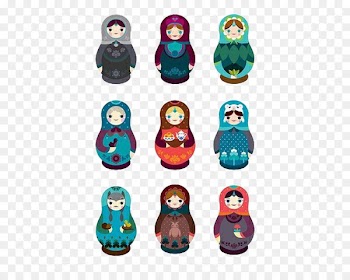 Matryoshka doll Puppet Raggedy Ann Paper doll - Russian dolls 