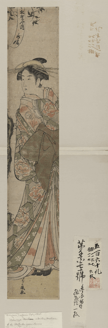 Matsubaya uchi Utahime. Original from the Library | Free Photo - rawpixel