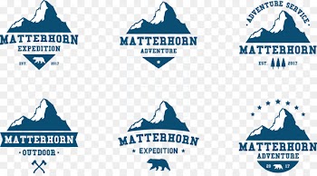 Matterhorn Icon - Blue Mountain Icon 