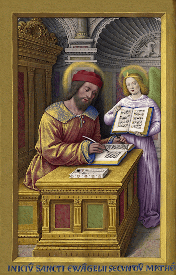 Matthew the Evangelist, miniature from the Grandes | Free Photo - rawpixel